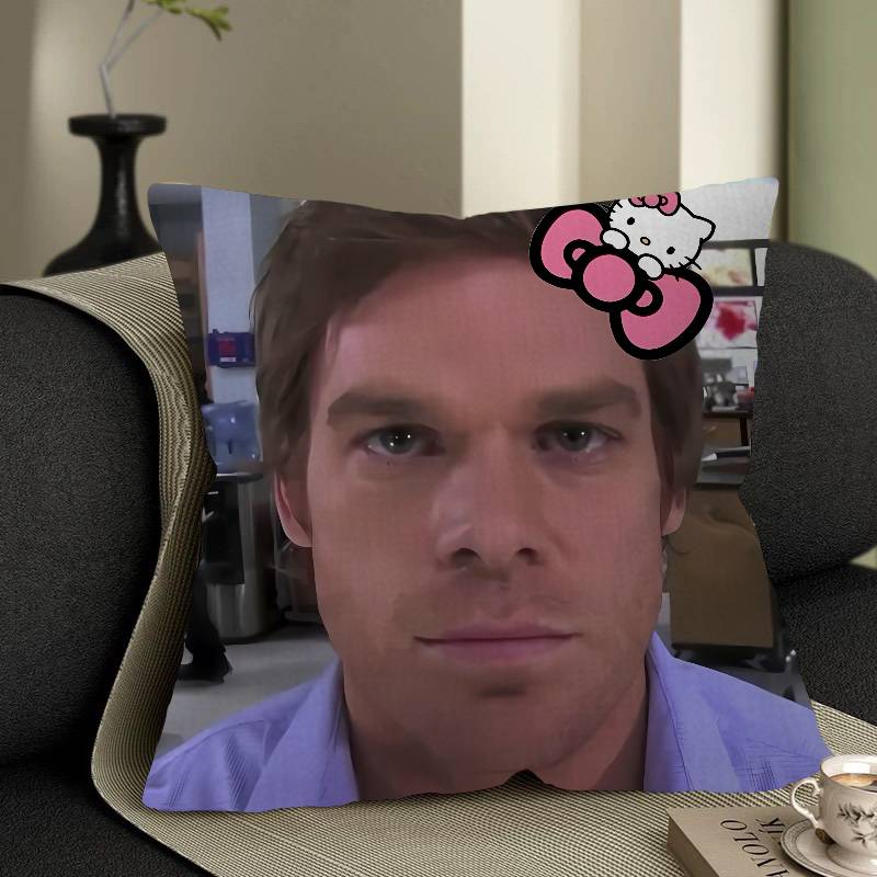 TV DDexter Pillow Gift Home Office Decoration Pillow Bedroom Sofa Car Cushion CoverPillow Case