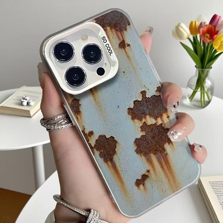Retro Rust Applicable iPhone 17 Phone Case 16 Apple 15promax/14 Personality 13pro12 Fun 11