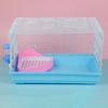 Small Pet Toilet Detachable Triangular Hollow Rabbit Litter Box for Ferrets Hamsters Cats Guinea Pig