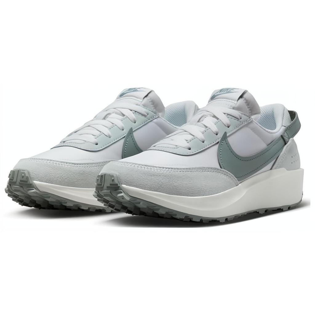 Nike Waffle Debut Cushioning Durable Low-Top Lifestyle Sneakers Women sneakers Green White DH9523-103
