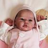 19Inch Reborn Doll Kit Evi Fresh Color Unfinished Unpainted DIY Doll Parts