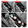 For Kia Telluride US Version 2020-2025 2025 Center Water Cup Holder Shock-Absorbing Storage Box TPE Car Interior Accessories