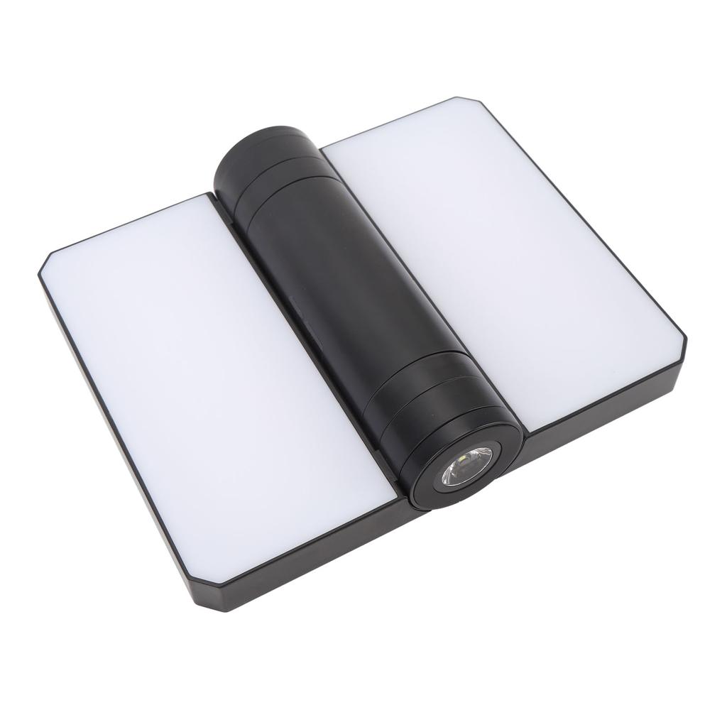 LED Camping Light Rechargeable Battery Powered with Flashlight Foldable 5000mAh Power Bank for Tent