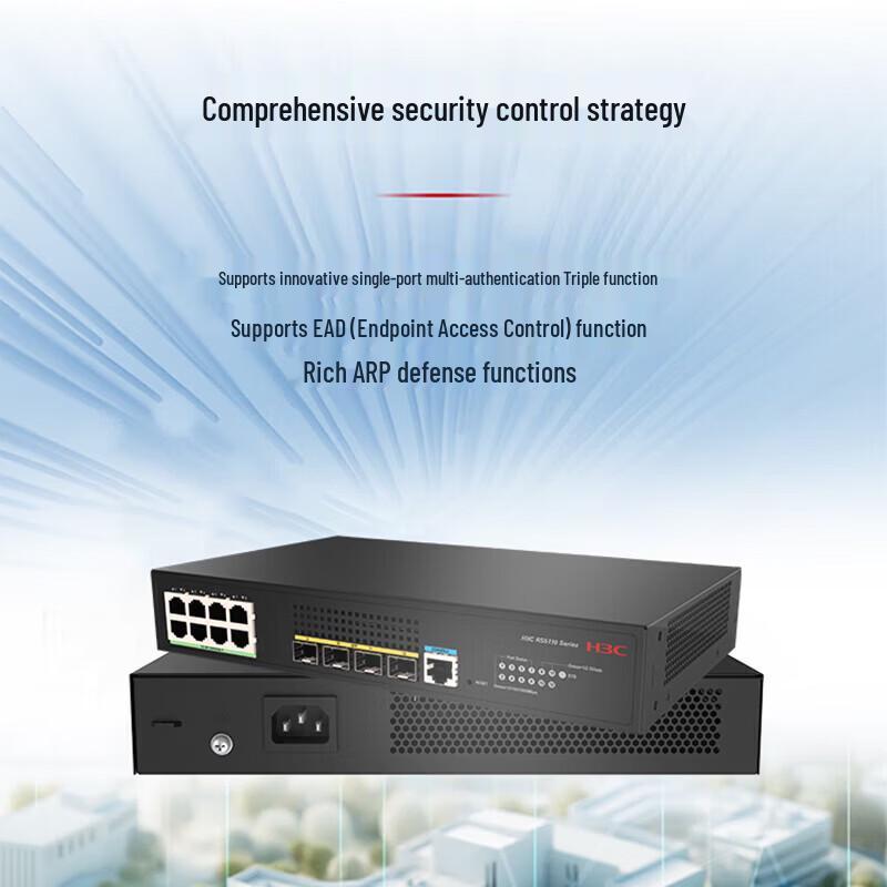 H3C RS5110-8FP4MS Managed PoE Access Switch