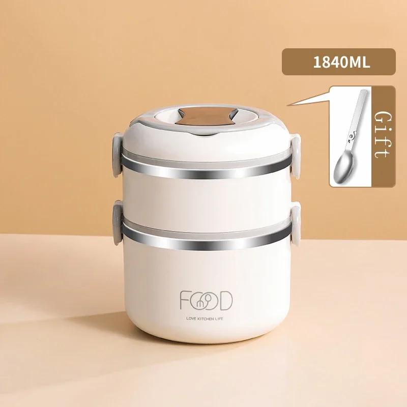 Bento Lunch Box Japanese Multilayer Stainless Steel Bento Box Food Container Storage Portable Thermos Food Jar Kid Bento Box