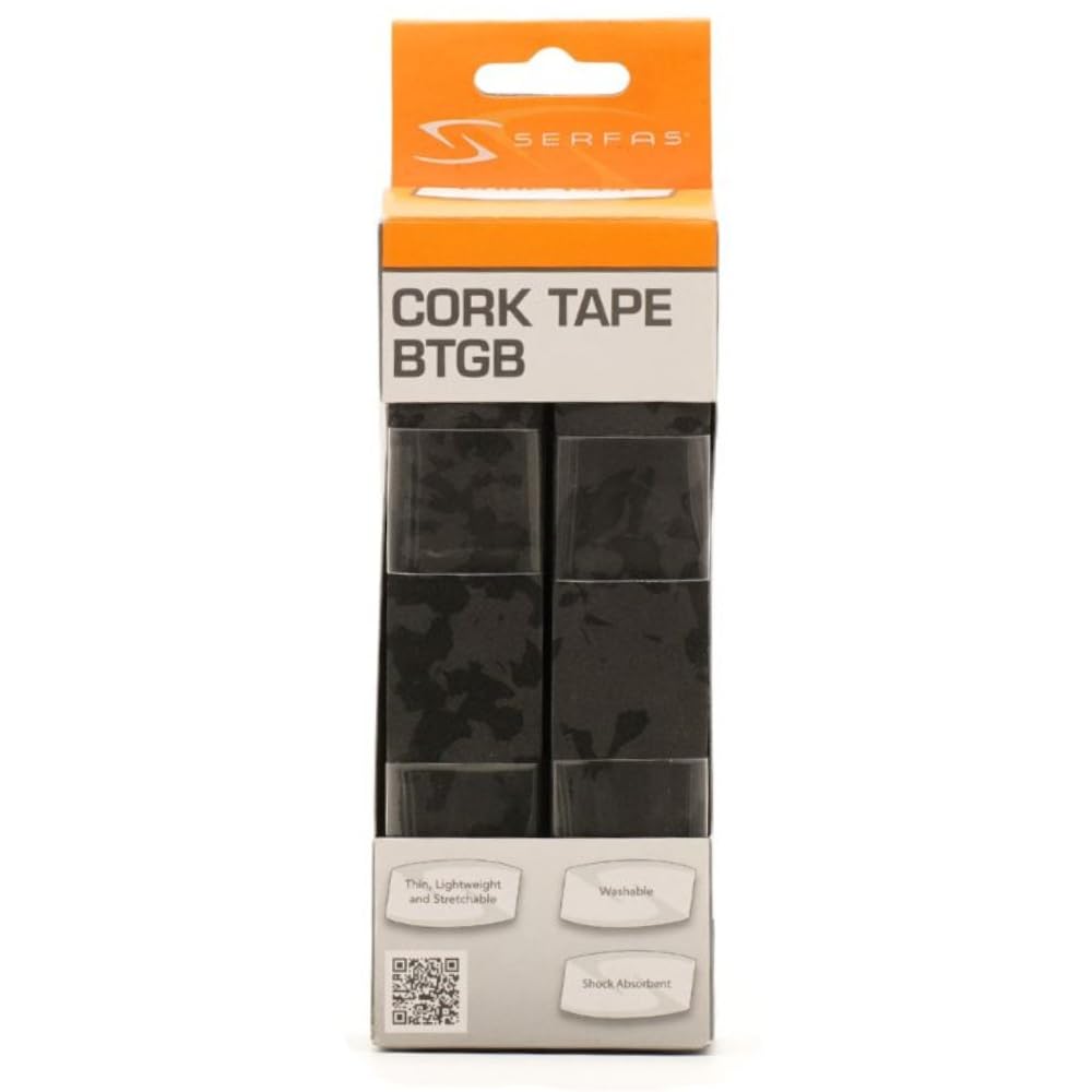 SERFAS Estheron Bar 447295 Tape, Black/Gray,