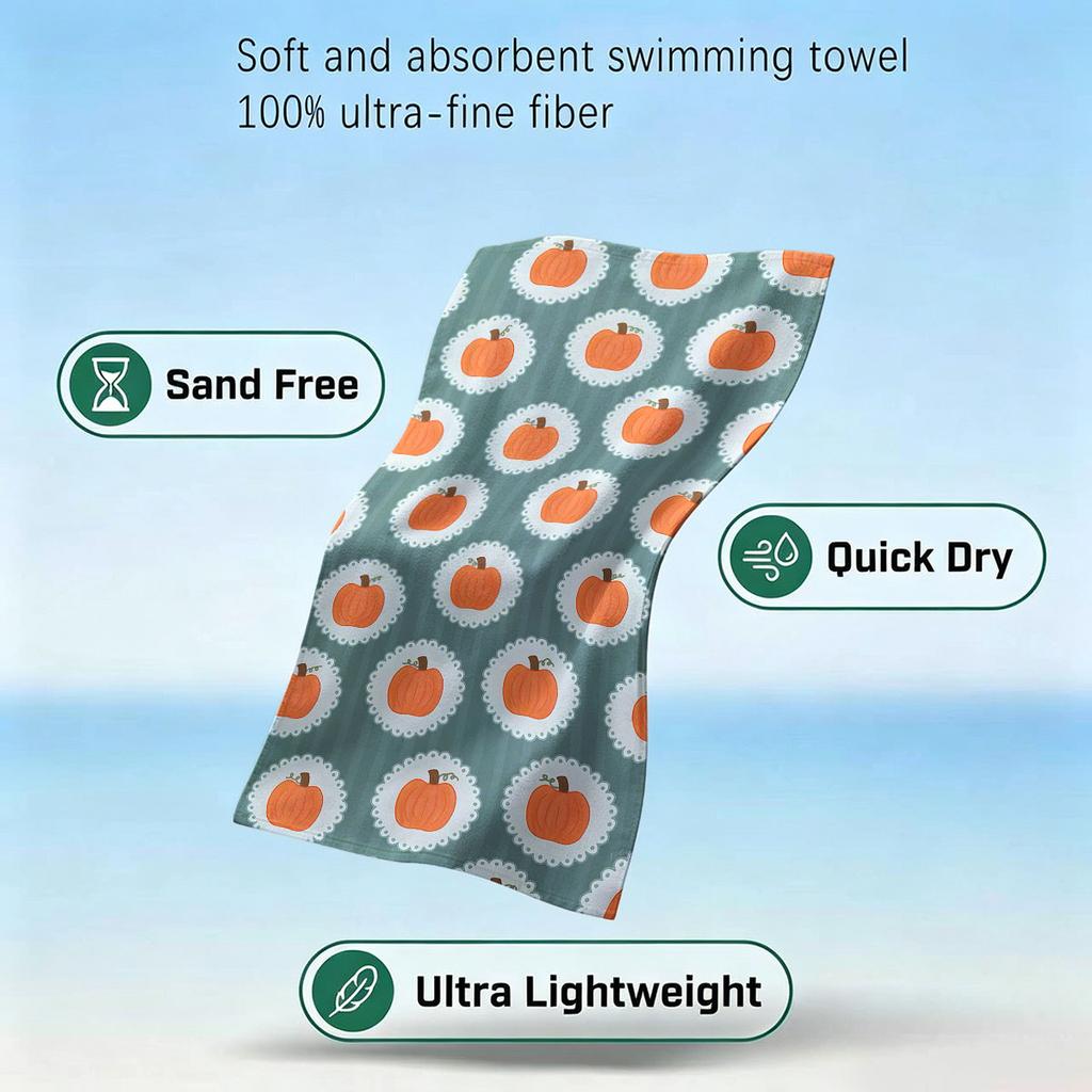 autumn leaves star Quick Drying Beach Towels Ultra Lightweight Fast-drying Super Absorbent It is a must-have item for summer
