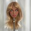 Men's Sex Doll Head Oral Sex Tan Masturbation Cup Real Skin Feel Love Doll Erotic Sex Toy