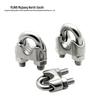 MJNB 304 Stainless Steel U-Type Wire Rope Clamp