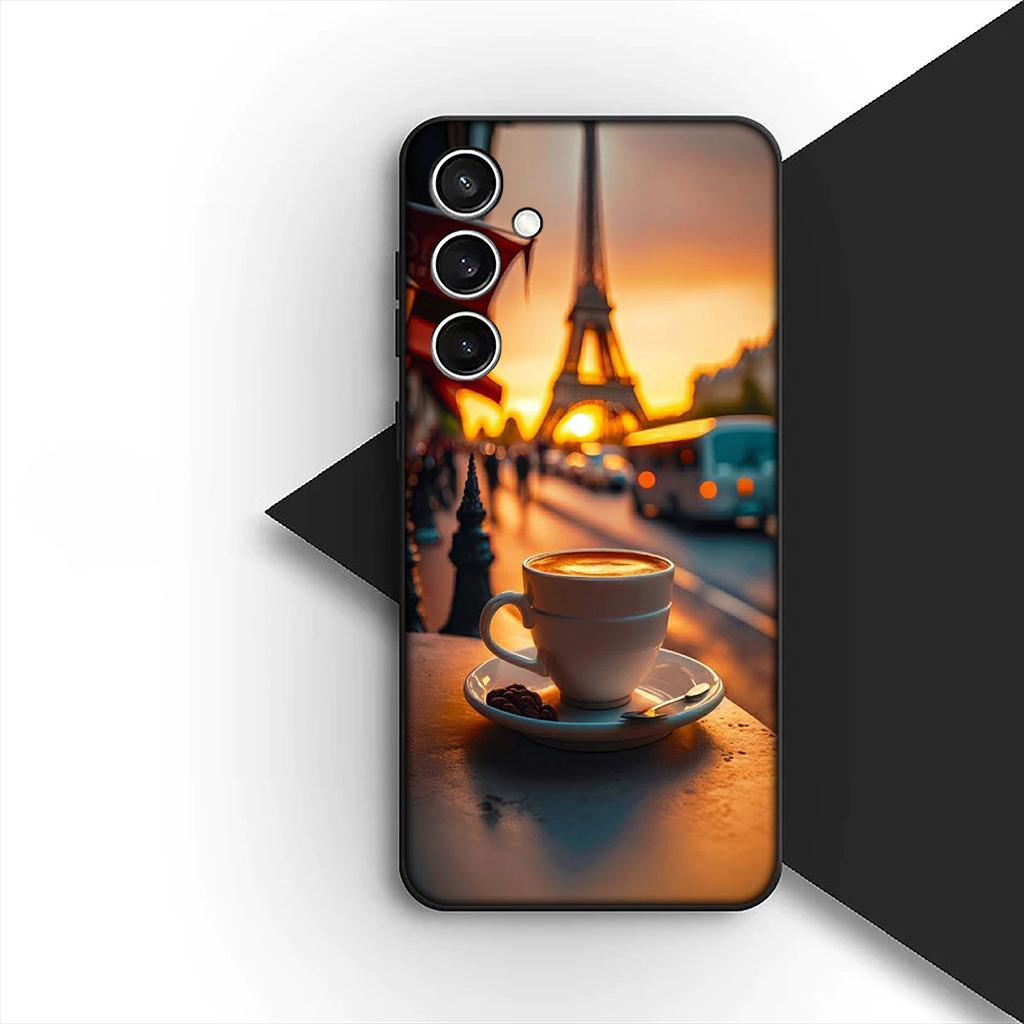 Cover for Samsung Galaxy S10 S8 S9 Plus A33 A34 A31 70 A71 A72 Note 20 9 8 S10E Casing Phone Case OK But First Coffee Book