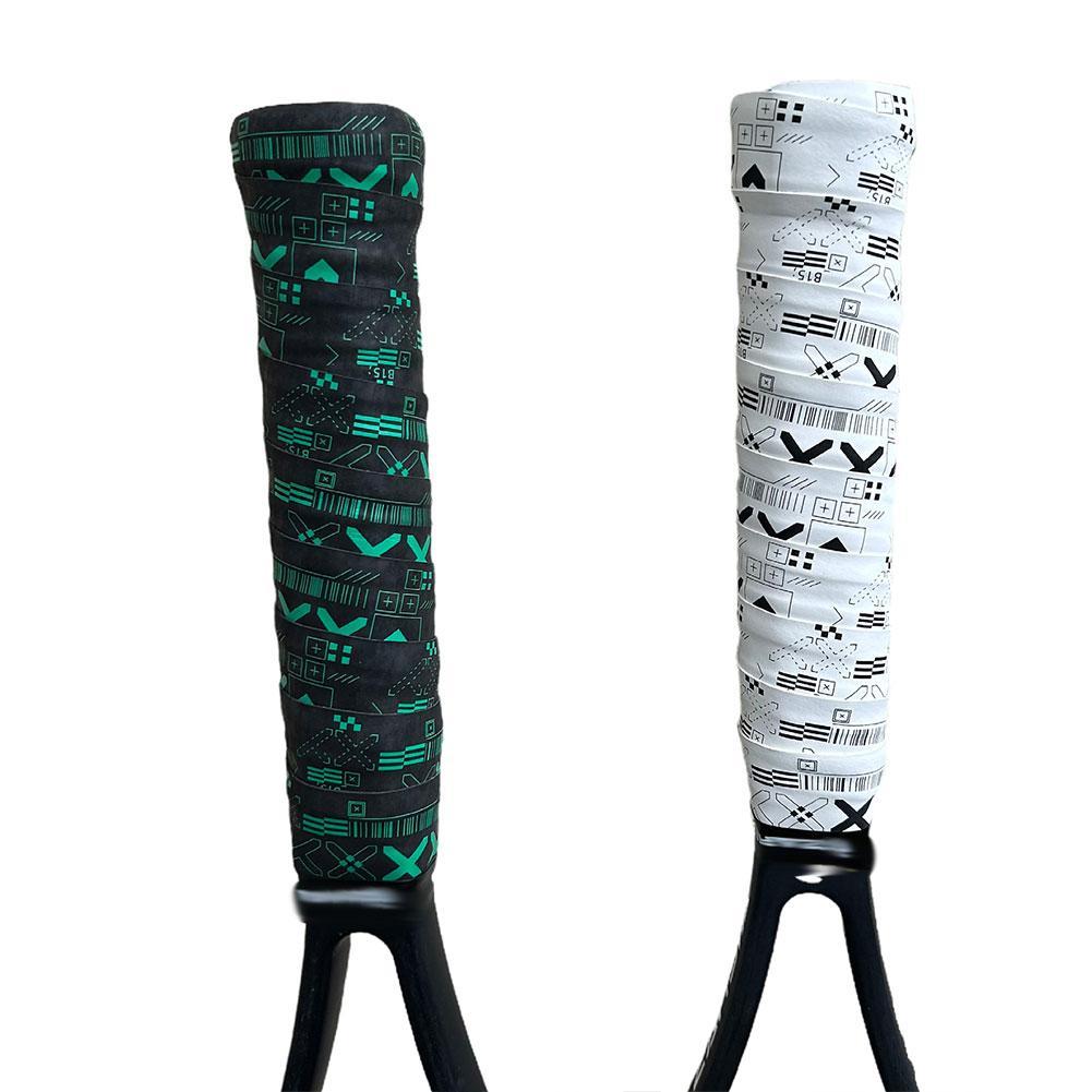Badminton Tennis Racket Grip Rubber Individual Matte Anti-slip, Grip Dry Wicks Protective Strap Sweat Accessories Grip Printed