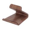 Wooden Phone Stand Waterproof Ergonomic Integrated Wood Tablet Holder with TPU Non Slip Pad