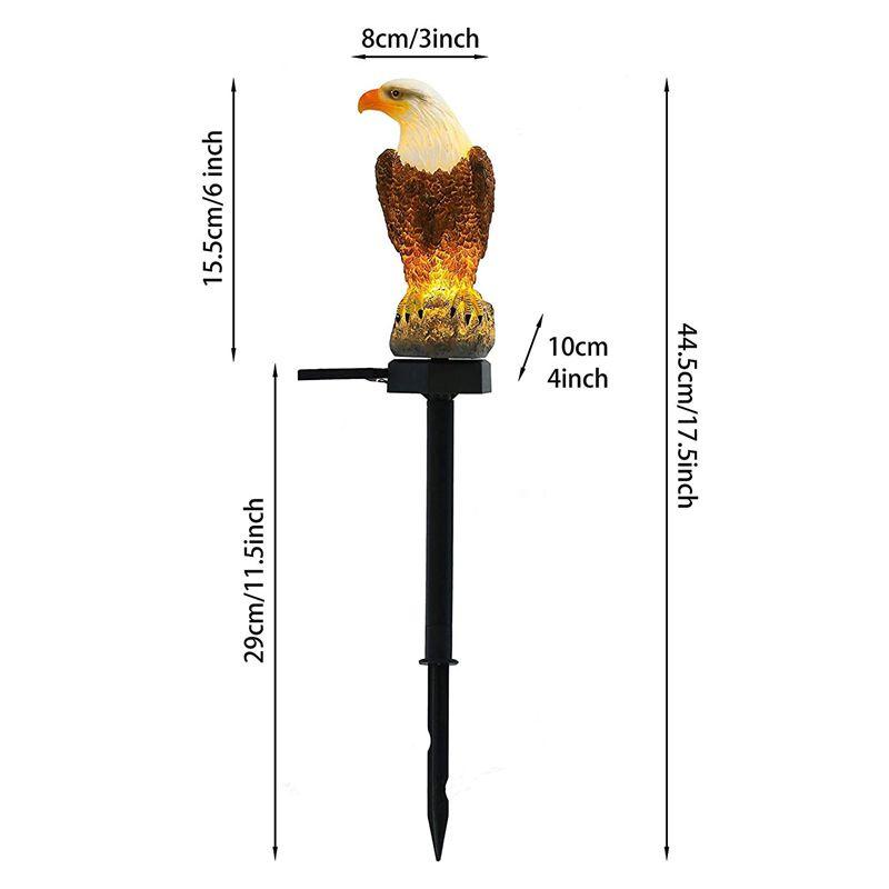 

Solar Led Eagle Solar Light Outdoor Waterproof Lamp Courtyard Garden Landscape