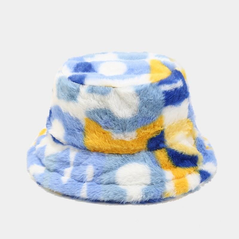 Creative Colorful Printed Fisherman Hat For Women Fashionable And Stylish For Autumn And Winter
