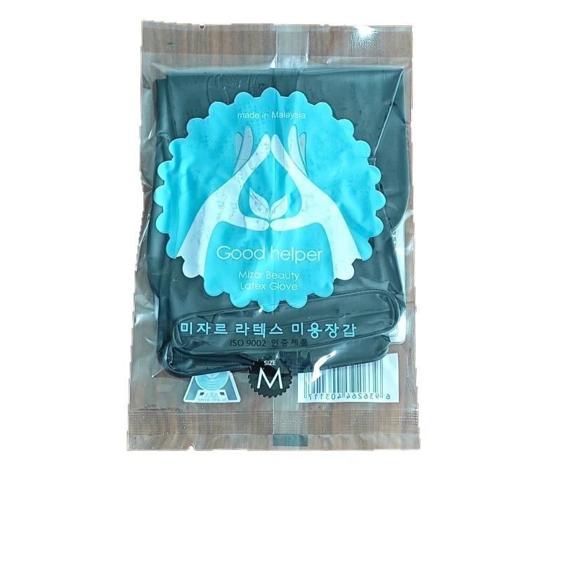 Professional Waterproof Non-Slip Black Hairdressing Gloves - Thickened for Perming, Coloring, Washing, and Massage