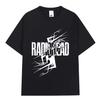 2026 New Rock Band Radiohead Music‑Themed Graphic‑Print Unisex Gothic Retro Casual Street‑Wear Top Women And Men T shirt