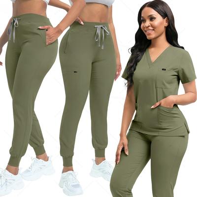 Operating Room Short-sleeved Hand-washing Clothes, Female Skin Management Nurse Clothes, Surgeon Isolation Clothes, Overalls
