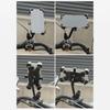 BENGGUO 4-Claw Bicycle Phone Mount 360 Degree Rotation Shockproof Motorcycle Cell Phone Bracket