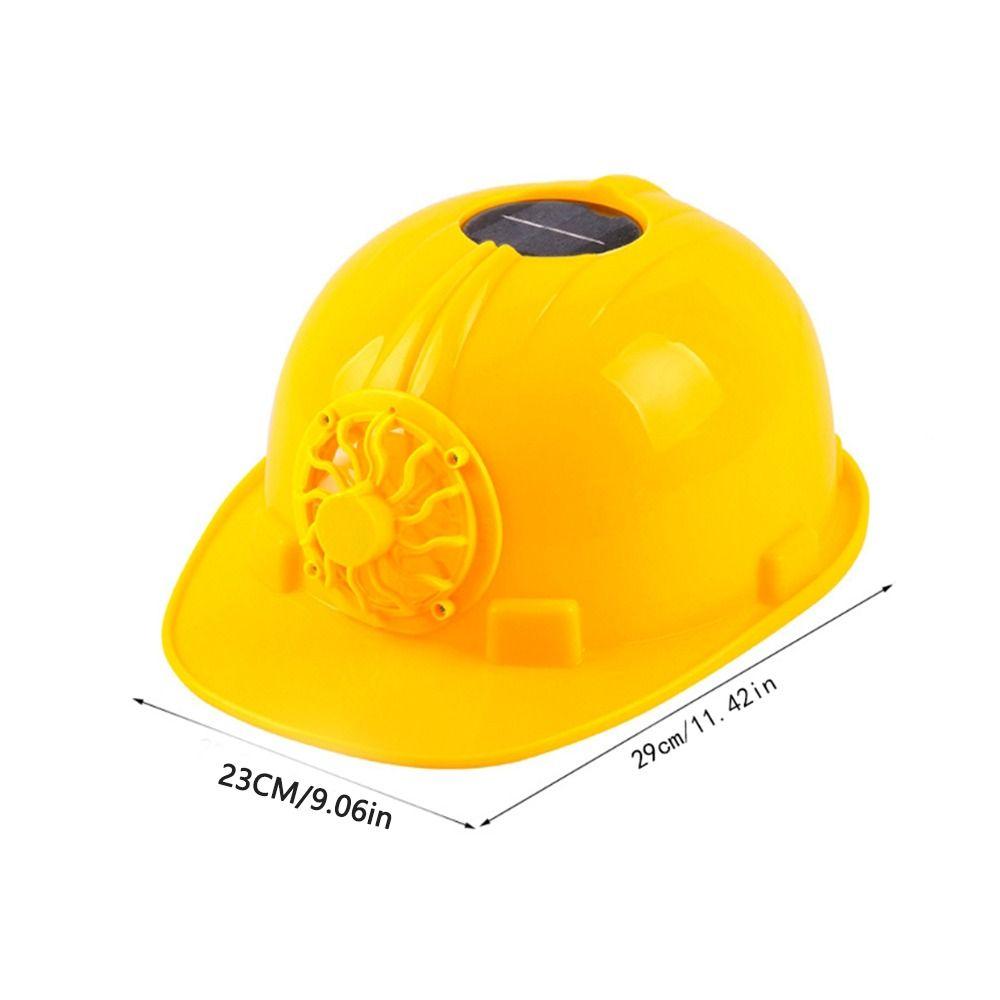 Adjustable Fan Safety Helmet With Cooling Fan Fan Helmet Anti-mite   Workplace
