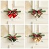 Handmade Bow Bells Pendant Retro Christmas Chime Bell  New Year Home Ornament