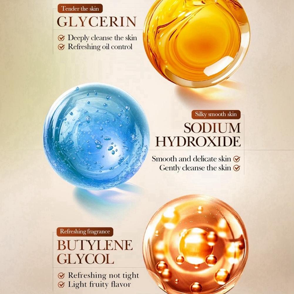 Persimmon Fragrance Cleaning Soap Nourishing Skin Soap