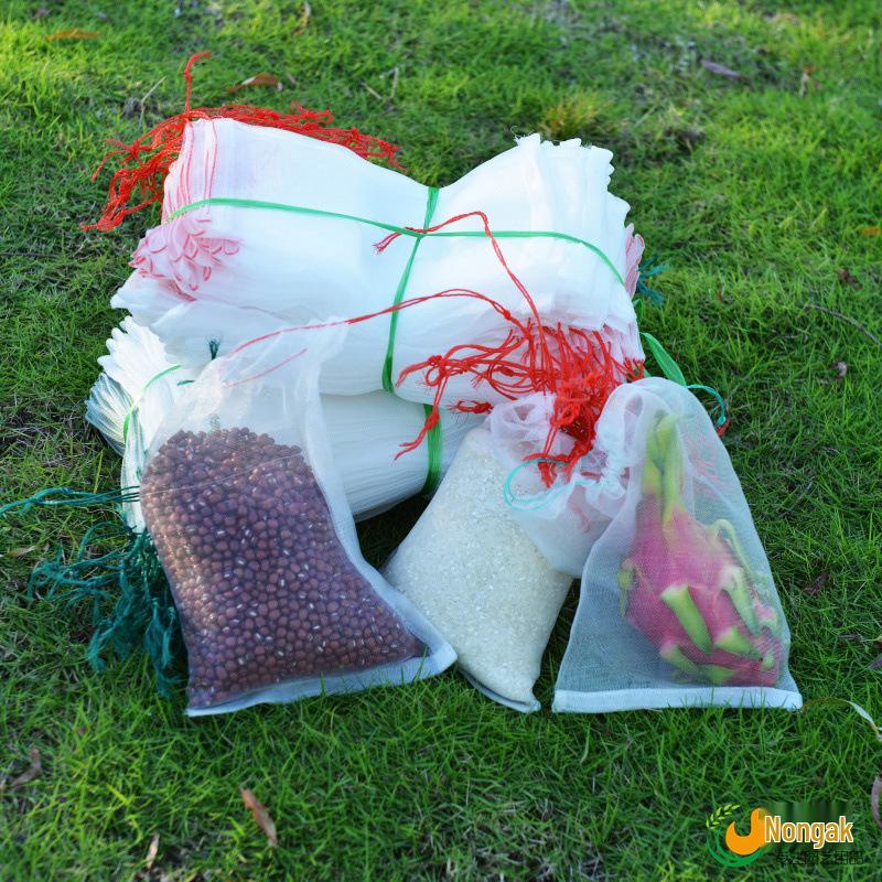 

Сетчатый мешок из нейлона: Защита от насекомых, Защита от птиц, Замачивание, Семена, Выращивание, Марля, Мешкование 55x35 cm