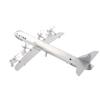 Flugzeug Windspiel Metall Windmühle Flugzeug Windspiel Skulptur für Hof Garten Skulptur