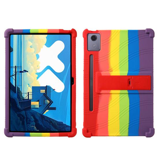 Tablet Protective Cover Shock Absorption Scratch-Resistant Precise Fit Soft Silicon Stand Protective Shell for Xiaoxin Pad Pro 12.7inch