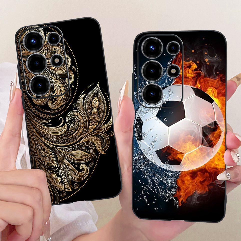 Bow Love Heart Pattern Cute Cat Phone Case For Itel Super 26 Ultra S26 Ultra S688LN Casing Soft TPU Silicone Shockproof Cover