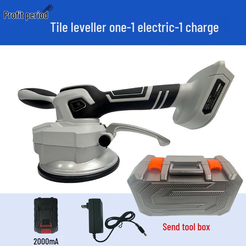 New Style Dual-Speed Tile Vibrator with Digital Display and Suction Cup
