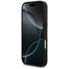 Guess Grained Ring MagSafe case for iPhone 17 Pro black
