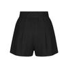 Women’s High Waist Casual Loose Fit Shorts with Elastic Waistband and Side Pockets for Everyday Wear and Comfort