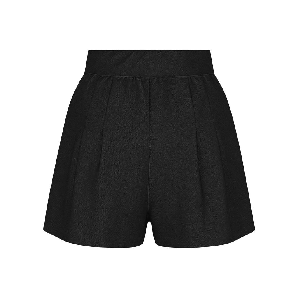 Women’s High Waist Casual Loose Fit Shorts with Elastic Waistband and Side Pockets for Everyday Wear and Comfort