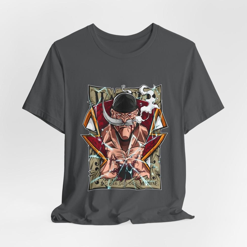Whitebeard Wanted Flyer Tee | Nautical Skull Illustration XL