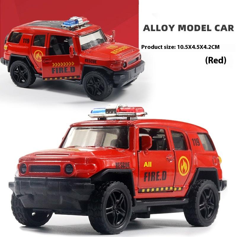 Modello di auto fuoristrada in lega Simulazione Giocattolo per bambini Auto per bambini Ornamenti per auto Decorazione