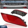 Car Rear Bumper Reflector Marker Light Reflective Strip For Jeep Compass 2017 2018  55112679A 55112678AA Left Right