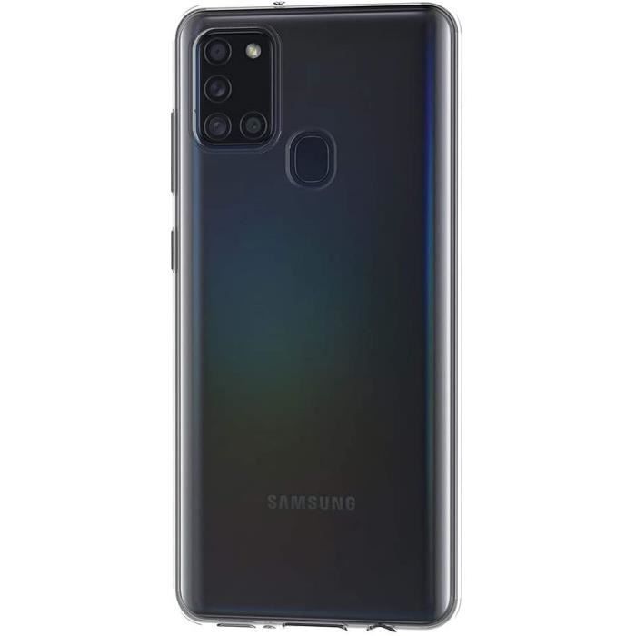 Coque - LittleMonkey - Galaxy A21s - Silicone - Transparente - Souple