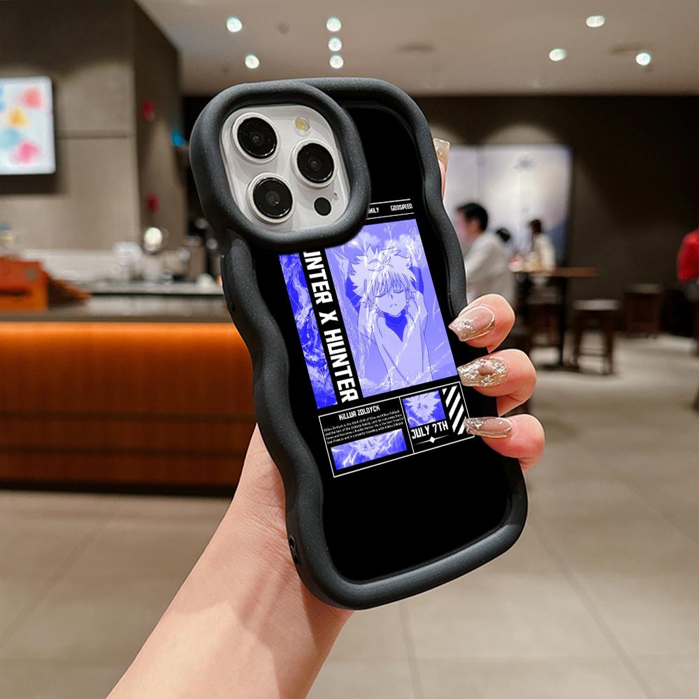 Ae82 Hunter X Hunter Anime Art Huse de protecție pentru telefon pentru Samsung S24 Plus S23 Ultra A14 A55 A06 Honor X9b Motorola OnePlus Big Wave TPU Husă din spate