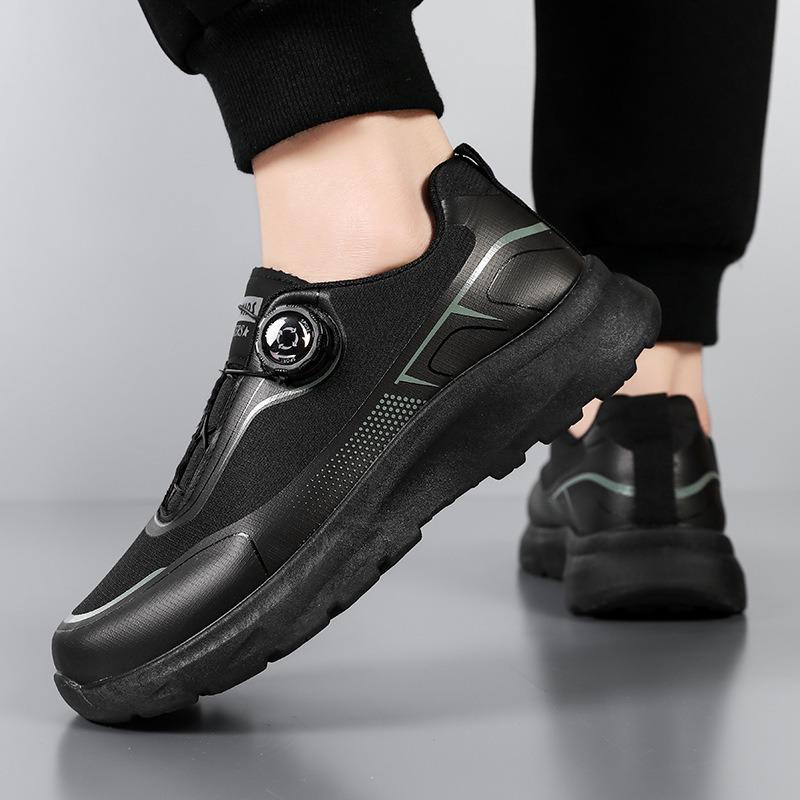 Men's Spring Twist-lock Casual Sports Shoes, Outdoor Hiking Breathable Versatile Running Shoes for Men.