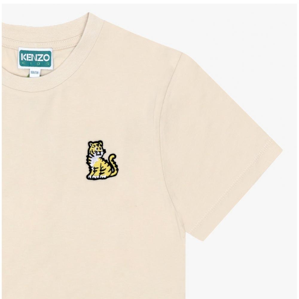 Kenzo Kotora Tiger Kids Short Sleeve Tee K61700 255