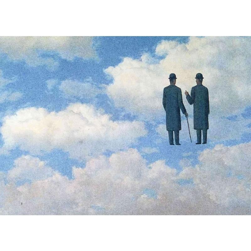 Surrealist Paintings Poster Rene Magritte Painting Canvas Prints Wall Decor Surrealist Wall Art Contemporary Art Wall Decoration
