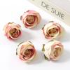 5/10/20Pcs 3.5cm Silk Tea Roses Bud Artificial Flowers Head for Scrapbook Wedding Decoration Home Room Supplies Accessories
