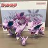 Bkm Nidoking Nidoqueen Cute Anime 1/20 Nidoking  Figure Pvc Statue Collection Room Decoration Model Custom  Birthday Gifts Toys