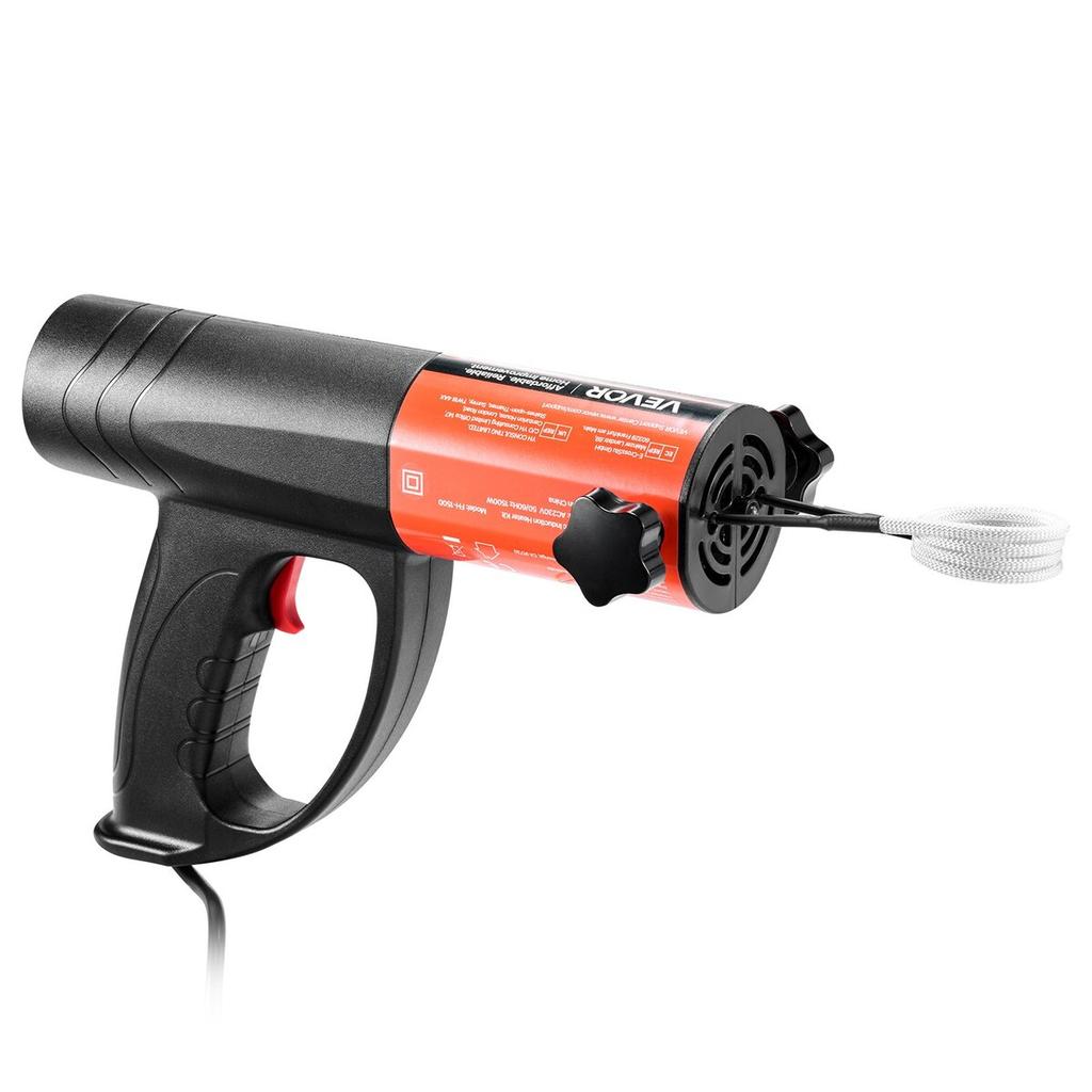 Induktionserhitzer Schraubenentfernung, 1500W 230V Magnetischer Induktionserhitzer Kit, Handheld Mutterknacker Werkzeug, Mini Heizmaschine zum Entfernen von Rostigen Schrauben, Auto