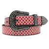 Rhinestone Red Eyes Hip Hop Punk Women's Fashion Belt