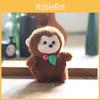 Monkey Panda Animal Soft Short Plush Keychain Stuffed Toy With Cotton Pp