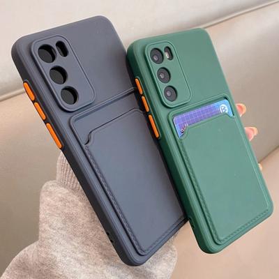 Funda Cartera con Ranura para Tarjeta de Silicona Suave TPU Para SamSung S25 S24 S23 S22 S21 FE Plus Ultra Note 20 A54 A34 A24 A15 A25 A35 A55 4G 5G
