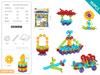 Children'S Diy Assembly Snowflake Building Block Enlightenment Puzzle Early Education 3-6 Years Old Boys And Girls Gift