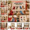 Vorgeschnittene Stoff-Patchwork-Tier-Sets Katze Hund Zwerg Handgemachte Schlüsselanhänger-Sets Schlüsselanhänger Basteln