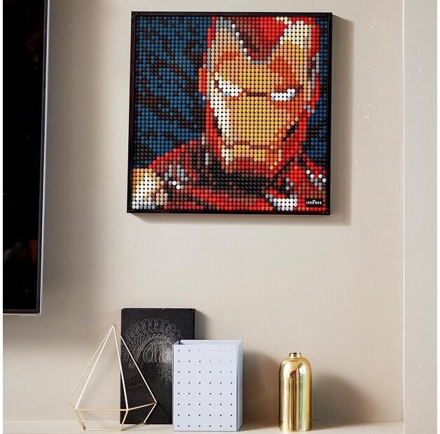LEGO Art 31199 Железный человек от Marvel Studios